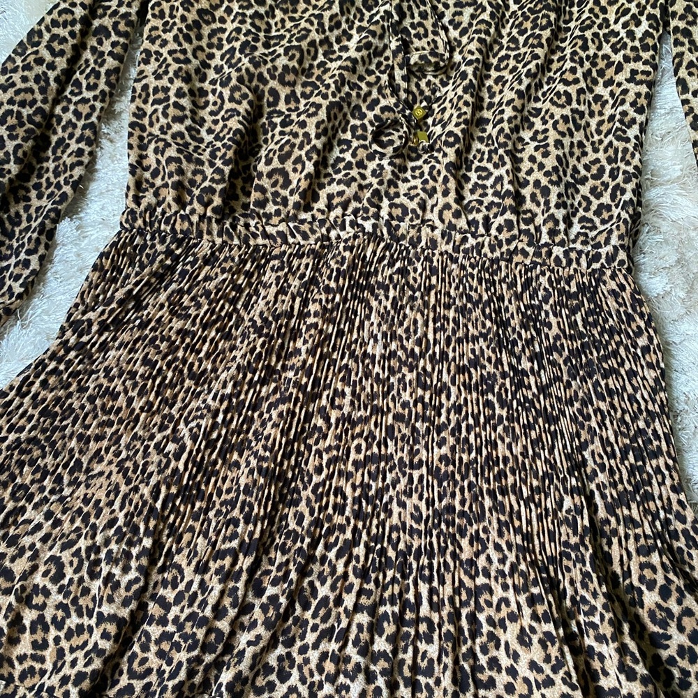 Michael Kors long sleeve cheetah dress - Picture 3 of 3